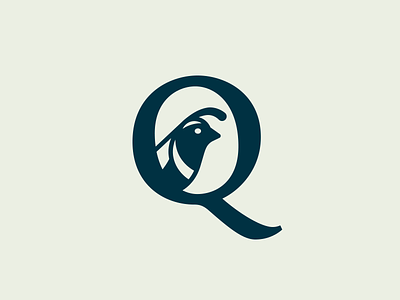 Quail Hill Secondary Mark Exploration agriculture bird bird logo brand design branding branding design farm logo logo design logo mark mark q quail symbol