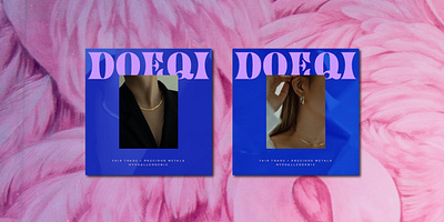 Doeqi - Instagram Product Post Template branding ecommerce fashion branding graphic design instagram social media