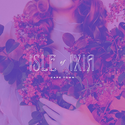 Isle of Ixia - Main Logo fashion branding graphic design instagram logo social media