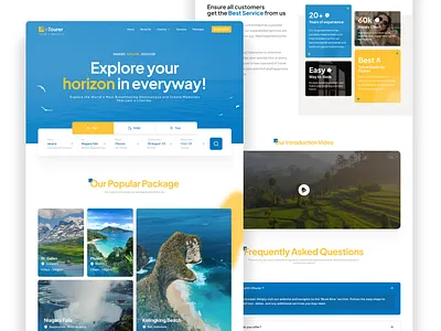 nTourer - Travel & Tour Website branding dashboard ticket tourwebsite travel travelandtourwebsite ui website