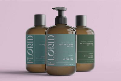 Florid Hair - Product Bottle Design