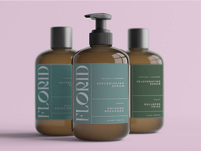 Florid Hair - Product Bottle Design