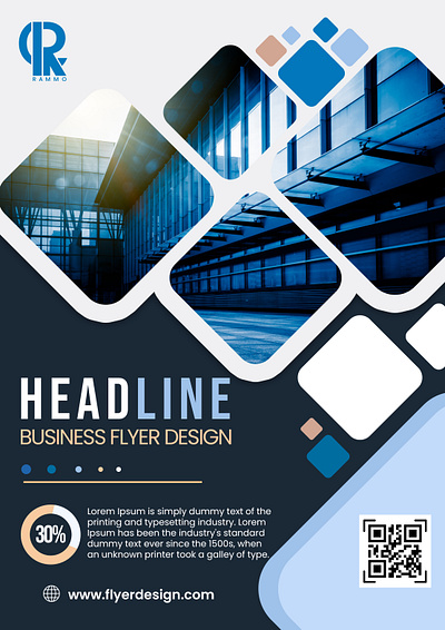 Flyer Design Construction Company design graphic design illustration logo typography vector