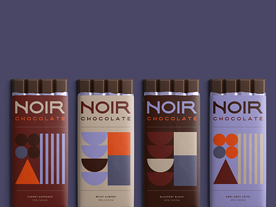 NOIR Chocolate Visual Brand + Package Design brand design branding chocolate color palette design food food design graphic design package design packaging visual brand visual brand design wrap