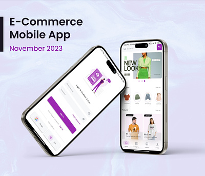 E-Commerce Mobile App | UI/UX app design app designer app ui design design graphic design mobile app ui ui design ui designer ui ux user experience