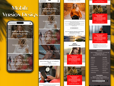 web mobile version design... adobe photoshop banner branding design figma web graphic design illustration logo mobile version social media vector