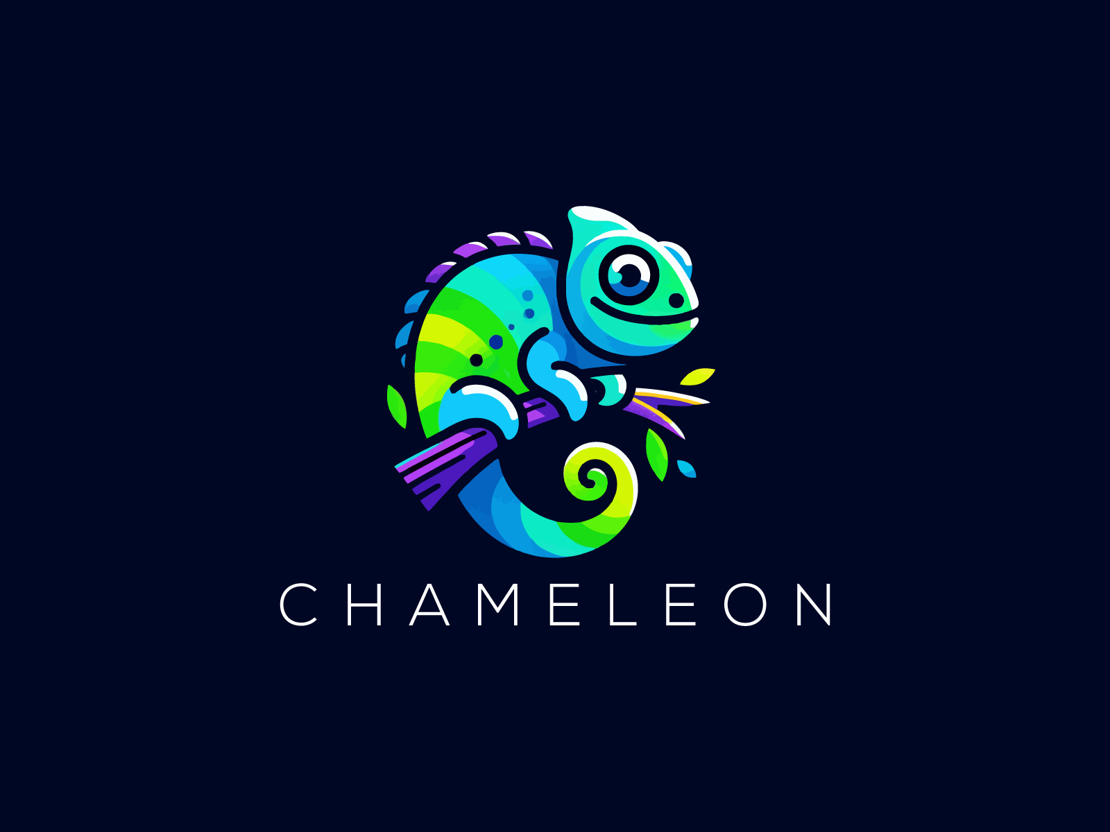 Chameleon Logo by Austin Smith on Dribbble