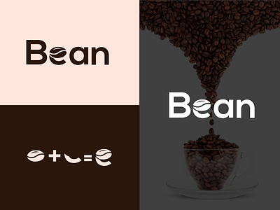 Coffee Bean ! bean logo branding coffee bean coffee bean logo creative logo design e bean logo illustration logo logo design minimal logo modern logo