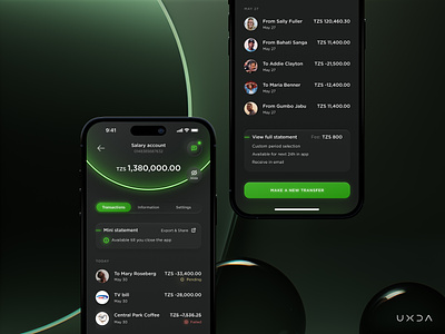 Rebuilding the Digital Banking Experience in Tanzania africa app banking crdb credit card cx dark ui dashboard digital bank finance financial fintech light ui product design tanzania transactions ui user experience user interface ux