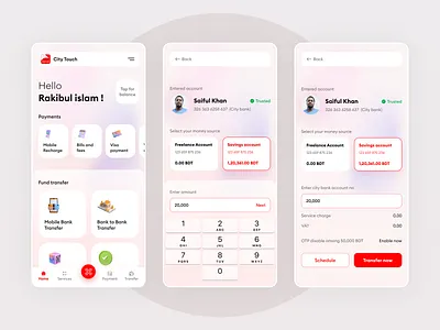 Banking App Design bankingapp bankingdesign bankingexperience bankingtechnology bankingusability bankinguserinterface dashboard fintech mobilebanking productdesign ui ux