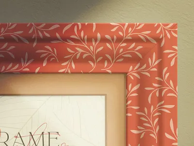 Frame Mockup wall