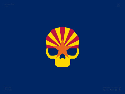 Arizona Skull arizona branding design icon logo logodesign logotype minimal skull vector