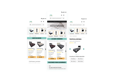 Bausing app design e commers responsive ux ui design web