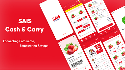 SAIS (Cash & Carry App) 3d animation branding design graphic design illustration logo motion graphics ui vector