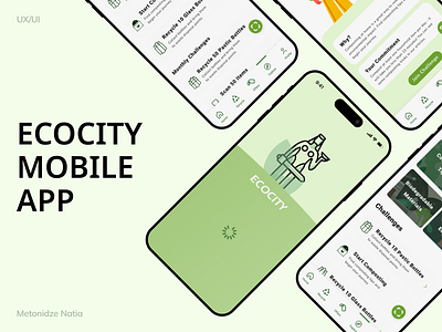 Ecocity Mobile App ecofriendly ecology mobile app recycling app