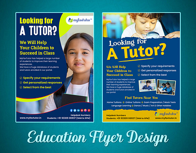 Education Flyer Design branding education education flyer design flyer flyer design graphic design