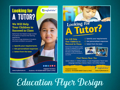 Education Flyer Design branding education education flyer design flyer flyer design graphic design