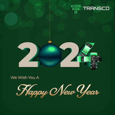 2024 New Year greetings gold graphic design green green and gold new year social media design ux design