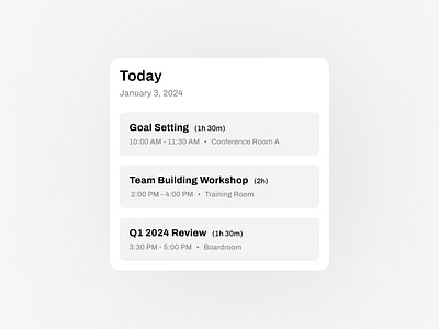 Daily UI Challenge | Schedule auto layout daily ui daily ui 71 daily ui challenge figma figma auto layout schedule schedule daily ui ui design