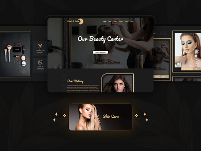 Beauty & Salon : Responsive Beauty Salon Website Templates 💇‍♀️ beauty and salon website beauty website branding free downloads free salon website free tempalte geek code lab graphic design graphic desing html tempalte html themes html5 online website online website template salon templates salon website single page website trending website website design idea website redesing