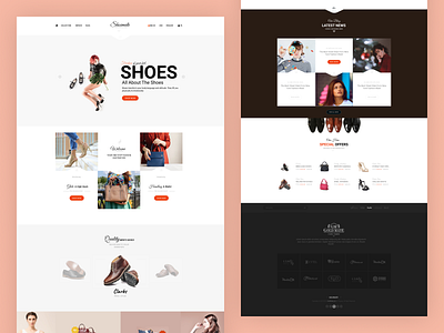 Shoemate branding graphic design ui