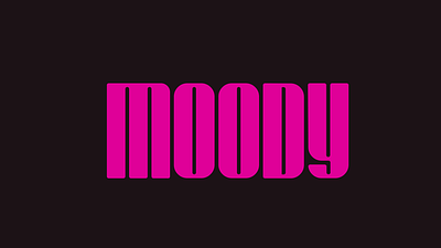 Moody... 2d animation after effects animation design graphic design moody motion motion design motion graphics type typography typography animation ui
