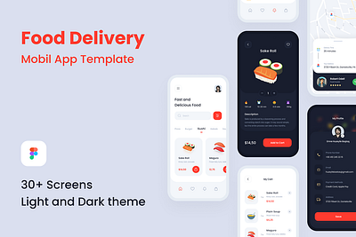 Food Delivery APP branding food delivery app mobile app design ui