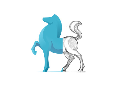 Horse animal animal illustration brand designer custom logo elegant horse horse horse sketch illustration logo logo design logo designer logo designer for hire mascot proud