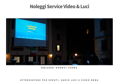 Noleggi a Roma noleggi service service audio roma sito web seo