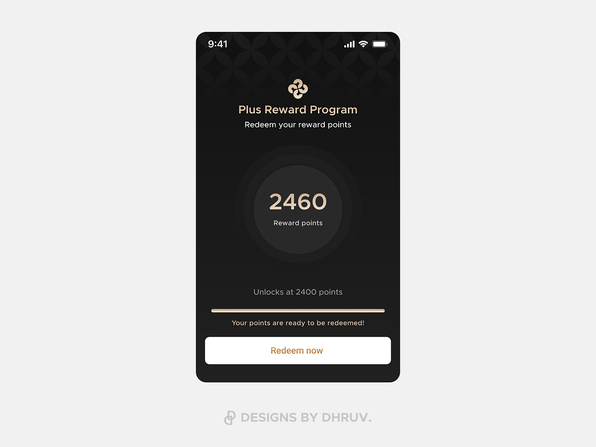 Browse thousands of Reward Points UI images for design inspiration ...