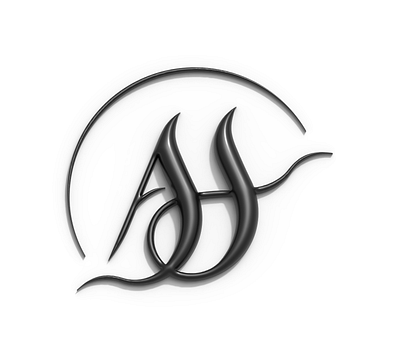 AH 3D Logo Design 3d 3ddesign ah ahforever ahfused ahlogo graphic design illustration logo