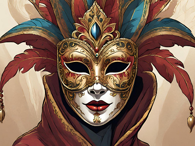 The Mask design graphic design illustration vector