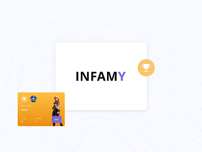 Infamy — Fantasy Esports e sport esport esports gaming ui uiux ux web web app web application