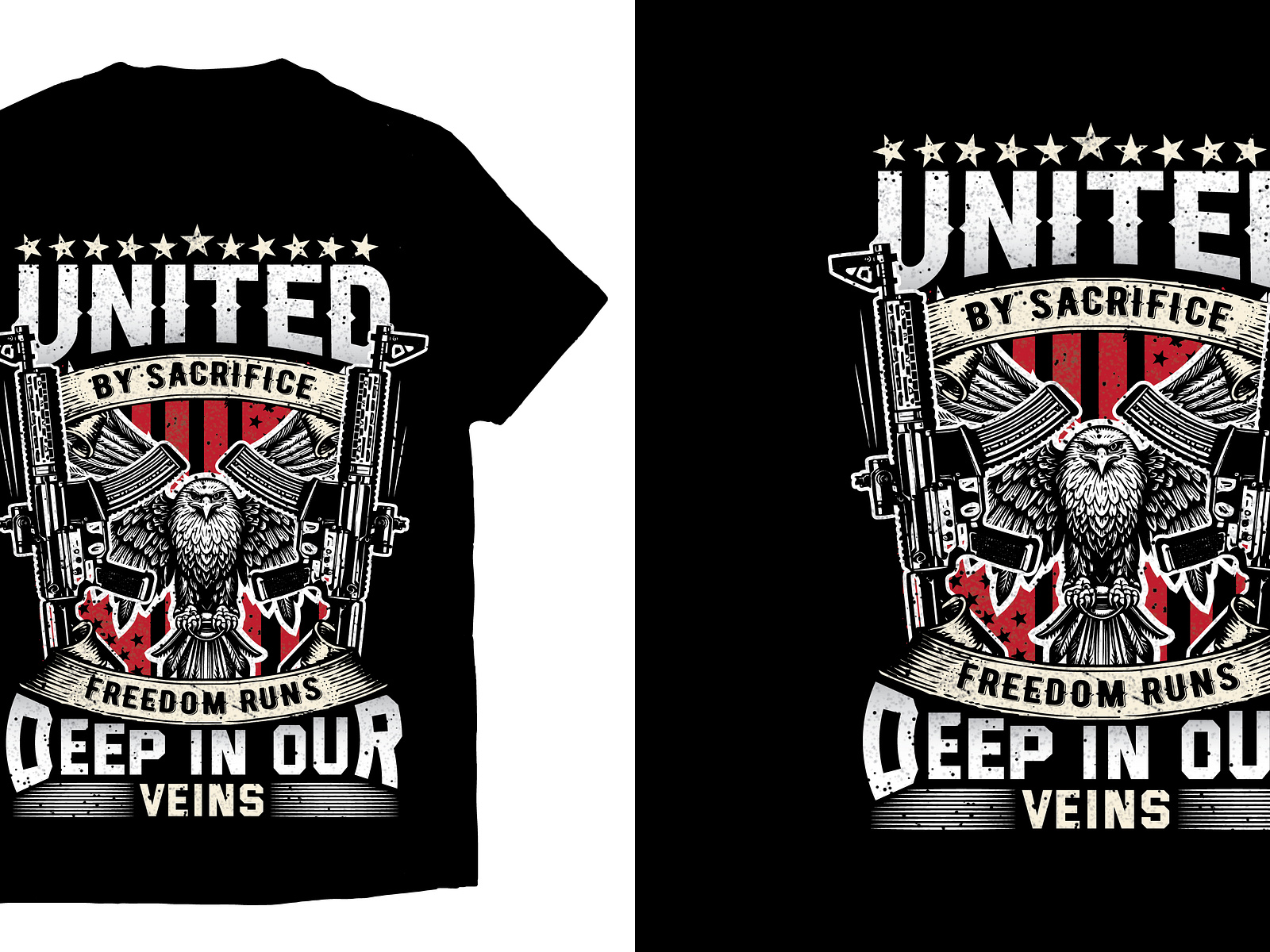 Veteran t shirt design Military t shirt design USA army t shirt by Md