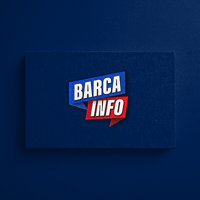 Logo - Barca Info branding graphic design logo