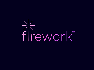 Firework v2 clever logotype clever wordmark firework logo fireworks design fireworks logo logo logotype minimal logo modern logo star logo ui ui brand web3 logo wordmark