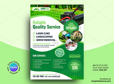 Landscaping Service Flyer Design Canva Template canva flyer design canva flyer template canvas flyer template flyers garden cleaning services garden cleaning services flyer landscaping landscaping flyer lawn care lawn care flyer lawn care flyer canva template lawn care service flyer design