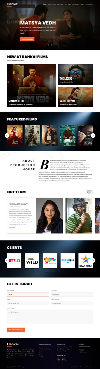 Bankai Films - Light Theme