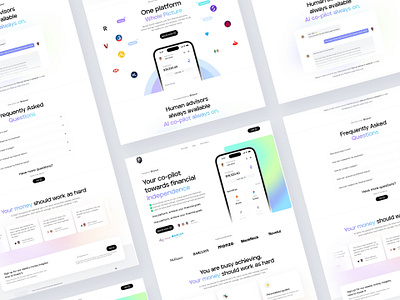 Fintech - Framer Website branding design fintech website framer framer design framer development framer no code framer website graphic design landing page logo low code website no code no code website saas landing page saas website ui uiux ux website