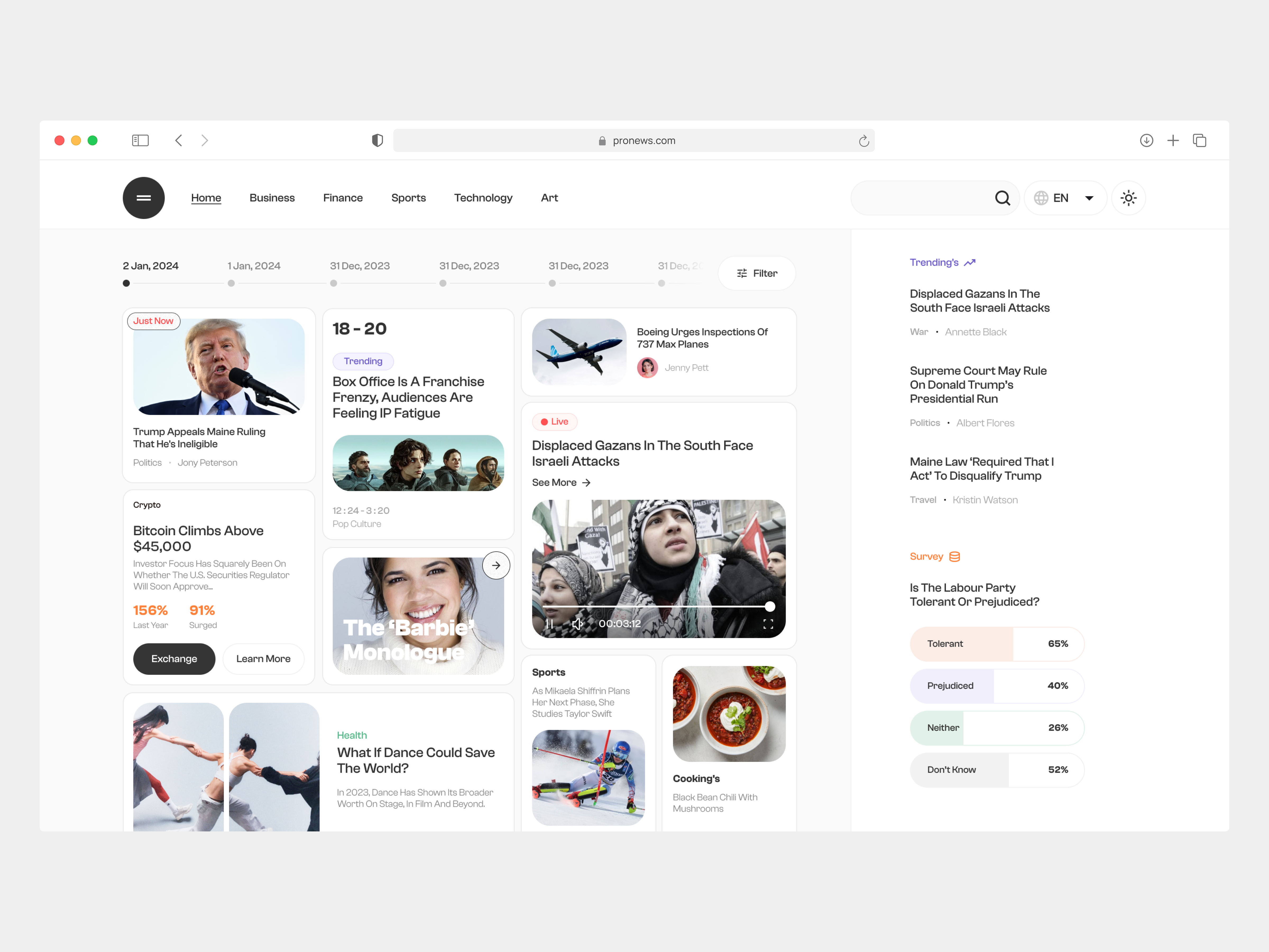 Example of Highly Converting Landing Page Design