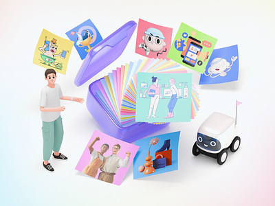 3D Artist designs, themes, templates and downloadable graphic elements on  Dribbble