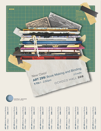 Pull Tab Poster for Bookmaking Class art artwork design graphic design infographic poster poster design work