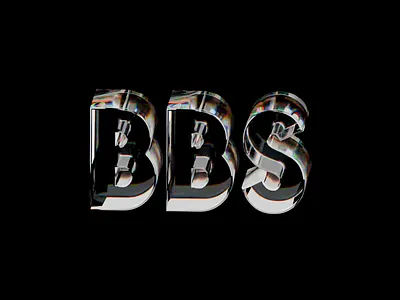 BBS Logo 3d animation logo ui