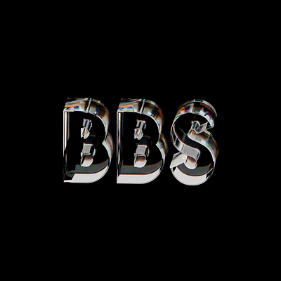 BBS Logo 3d animation logo ui
