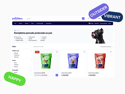 Pet Shop - E-commerce for pet lovers animals dog dogs ecommerce pet pet shop pets petshop petshop ecommerce webshop