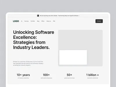 Development Agency - Wireframing agency ai clean design development landing marketplace service page software talent ui ux web web design website wireframes wireframing