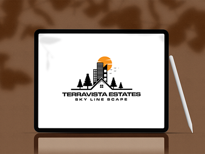 Terravista Estates art branding design graphic design illustration illustrator logo vector