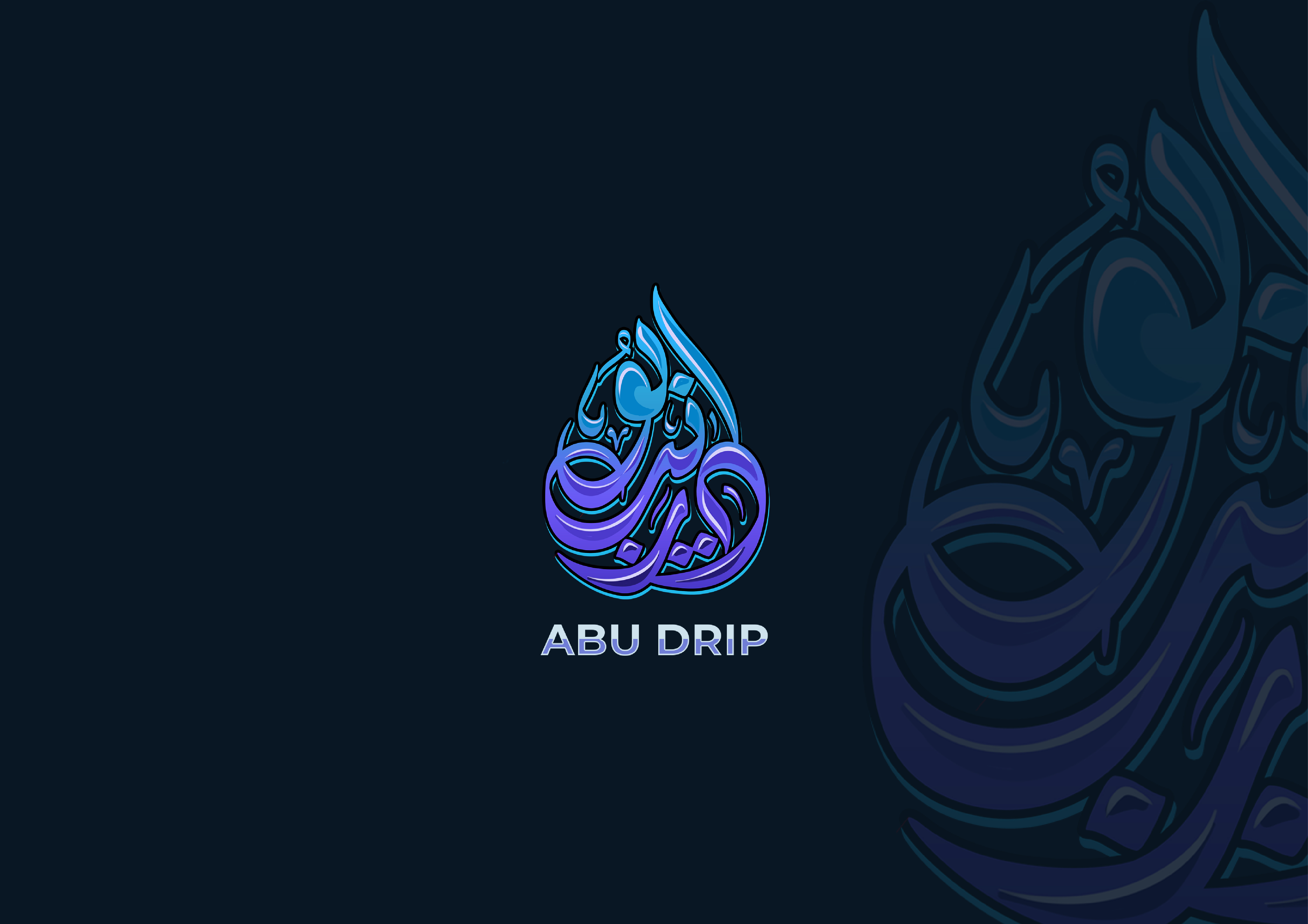 ABU DRIP أبو دريب Modern Arabic Calligraphy logo arabic logo arabic typography arablic calligraphy branding calligraphy calligraphy artist design graphic design illustration logo maskot modern modern logo ui ui logo الخط الحر الخط العربي