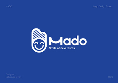 MADO ice cream brand design branding graphic design logo