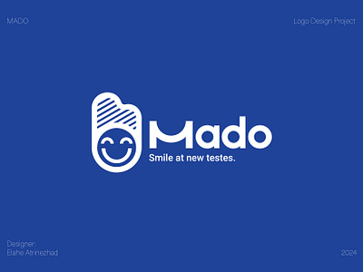 MADO ice cream brand design branding graphic design logo